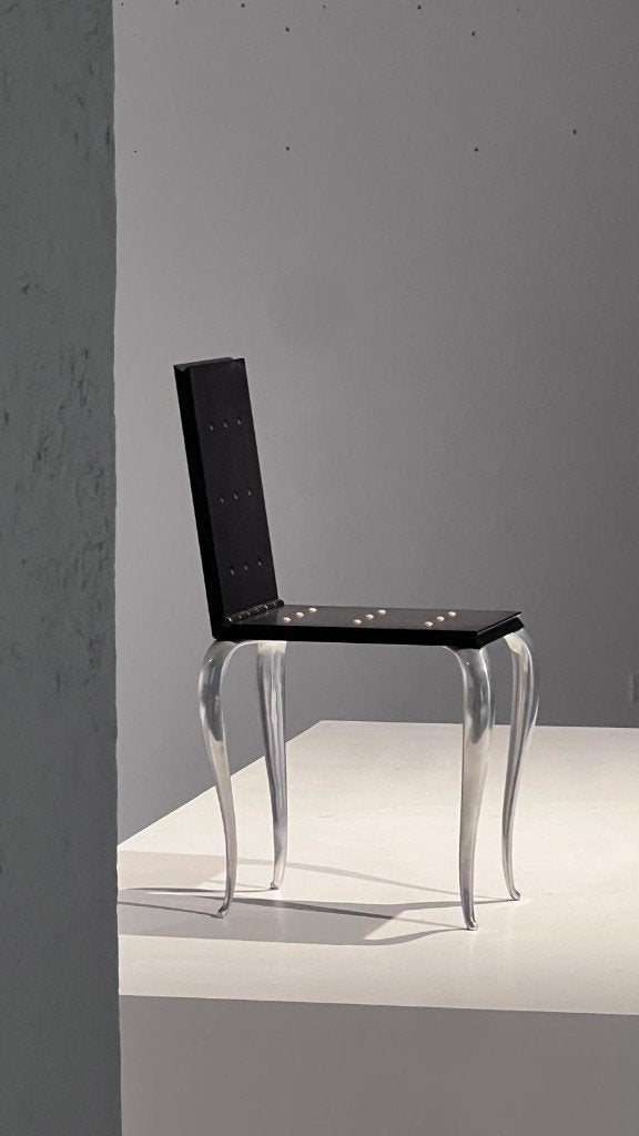Bijzettafel „Lola Mundo” van Philippe Starck voor Driade, Gebruikt, Verzenden, Minder dan 50 cm, Metaal