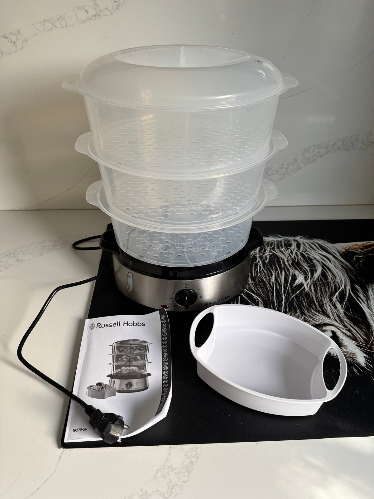 Russell Hobbs Stoomkoker - Gezond Koken, Ophalen of Verzenden, Zo goed als nieuw
