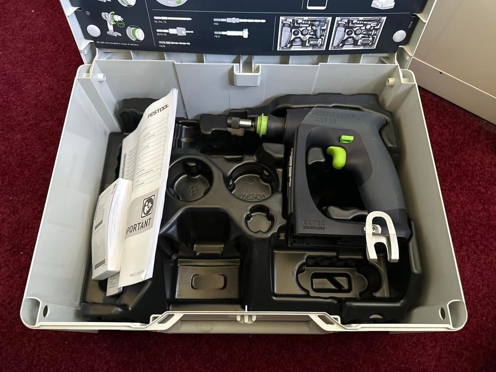 Festool CXS 18 Accu Boor-/Schroefmachine in Systainer, Ophalen of Verzenden, Zo goed als nieuw