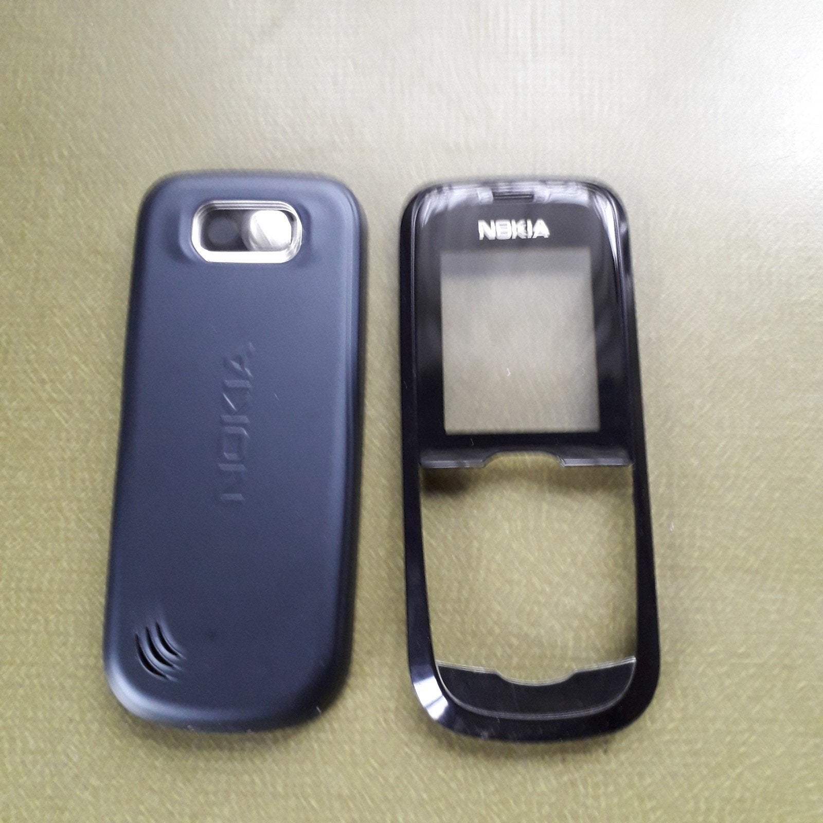 Originele Nokia 2600 Classic Cover Set - Zwart, Telecommunicatie, Ophalen of Verzenden, Gebruikt, Frontje of Cover