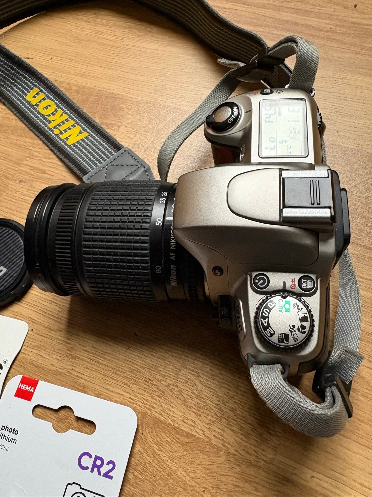 Nikon F65 Spiegelreflexcamera met AF Nikkor 28-80mm lens, Ophalen of Verzenden, Zo goed als nieuw, Spiegelreflex, Nikon