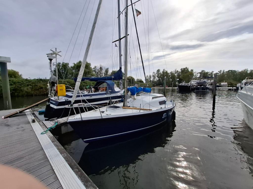 Aloa 21 zeilboot, Watersport en Boten, Ophalen, Gebruikt, Buitenboordmotor, Polyester