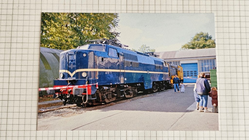 Foto TREIN NS Nederlandse Spoorwegen Loc 1202, Verzenden, Gebruikt, Trein, Overige typen