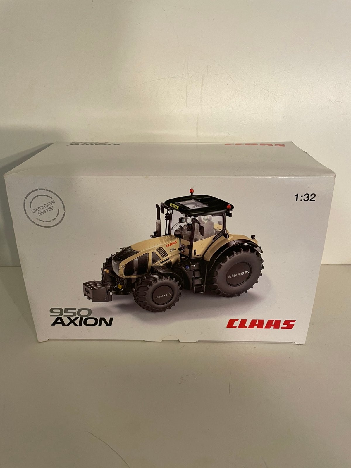 Wiking claas axion 950 Taxi met doos 1:32, Ophalen of Verzenden, Gebruikt, Tractor of Landbouw, Overige merken