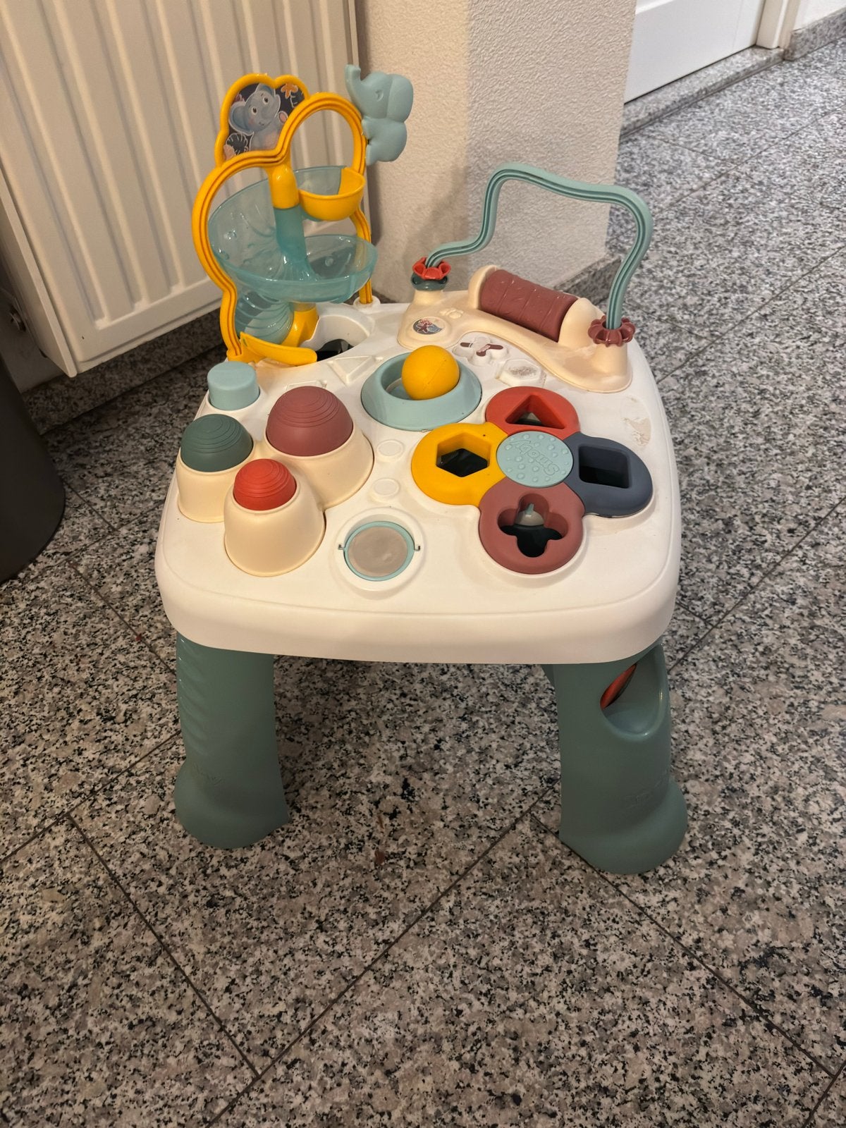 Smoby baby speeltafel met ballenbaan en vormenstoof, Kinderen en Baby's, Ophalen, Gebruikt, Overige typen