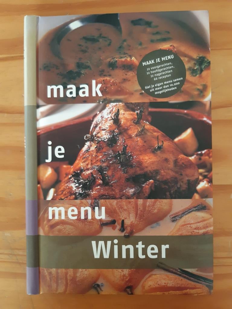 Maak je menu   WINTER, Ophalen of Verzenden, Gelezen, Hoofdgerechten