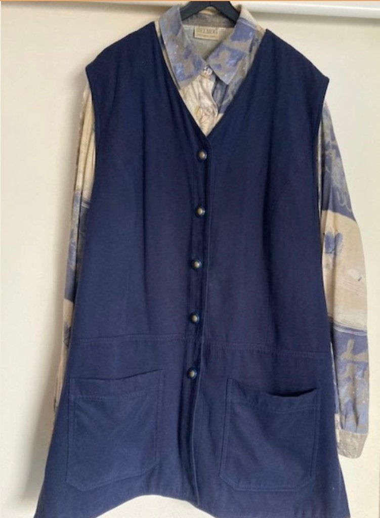 Dameskleding, Blauw, Maat 46/48 (XL) of groter, Ophalen of Verzenden, Gedragen