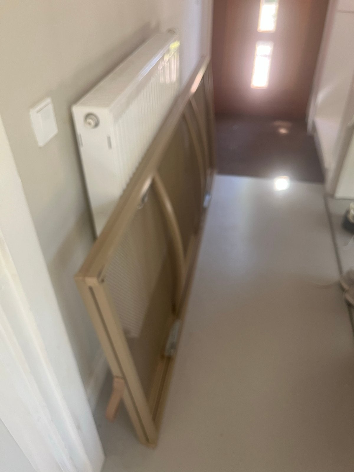 Auping spiraalbodem en IKEA bedframe eenpersoons, Huis en Inrichting, Ophalen, Gebruikt, Wit, Tweepersoons