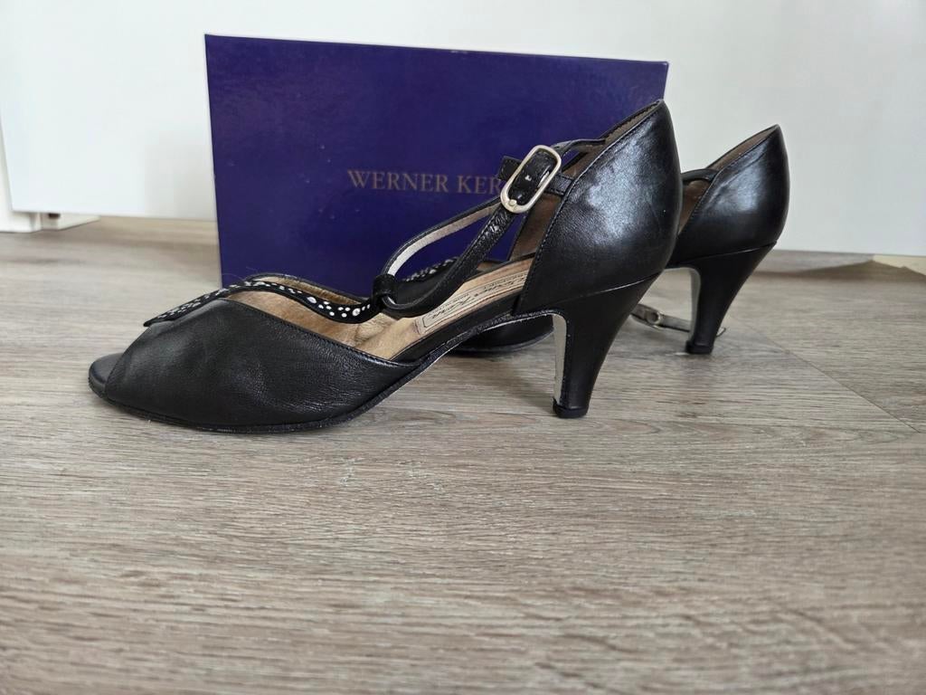 Werner Kern dansschoenen maat 5 (38) zwart, Sport en Fitness, Dansen, Ophalen of Verzenden, Gebruikt, Schoenen