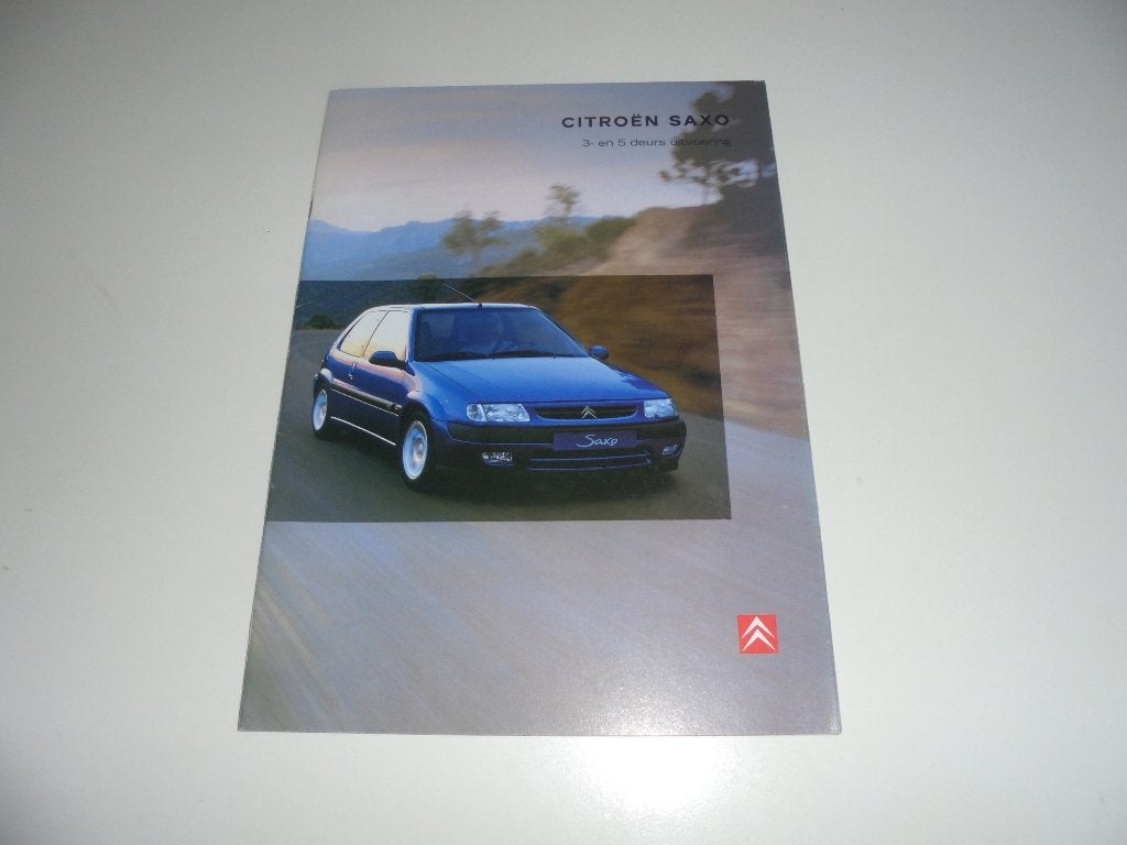 brochure Citroen Saxo  1998, Boeken, Ophalen of Verzenden, Zo goed als nieuw, Citroën