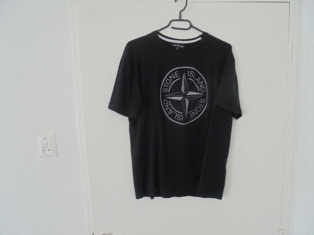 Stone Island tshirt Maat XL, Kleding | Heren, Verzenden, Zwart, Maat 56/58 (XL), Stone Island