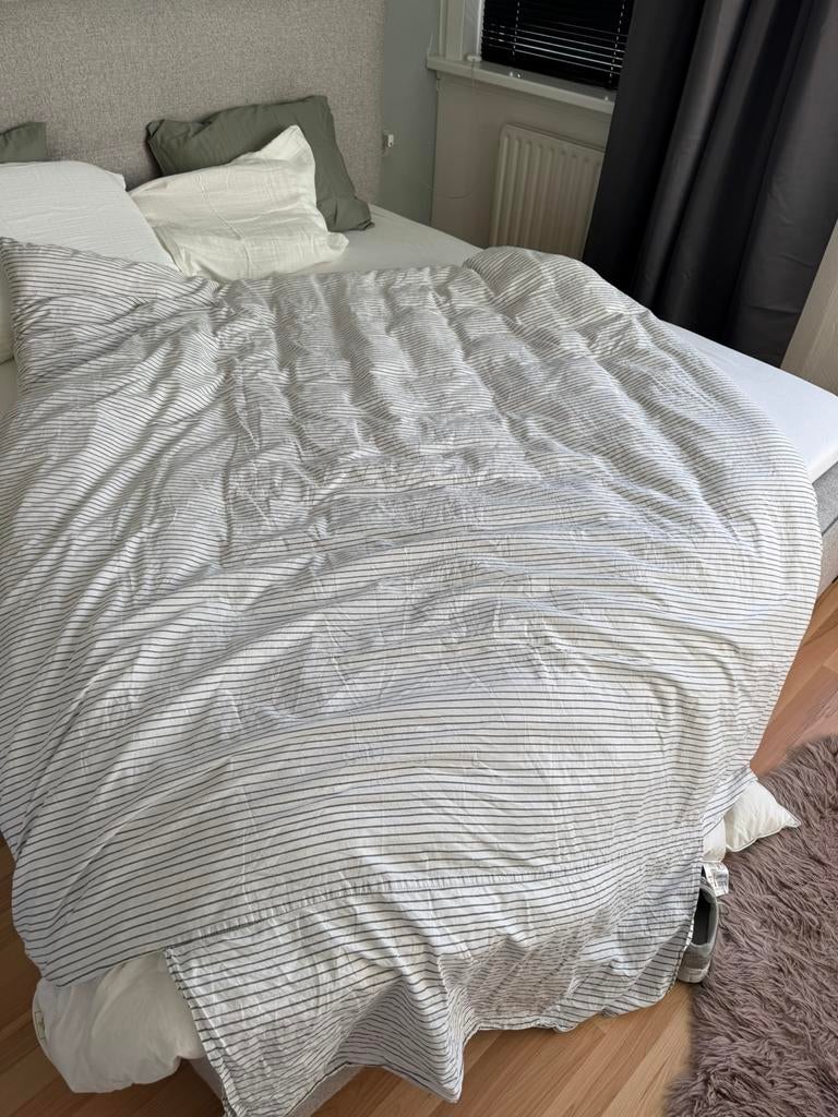 NOMITE dekbed 100% katoen en dons, Ophalen of Verzenden, Zo goed als nieuw, Tweepersoons
