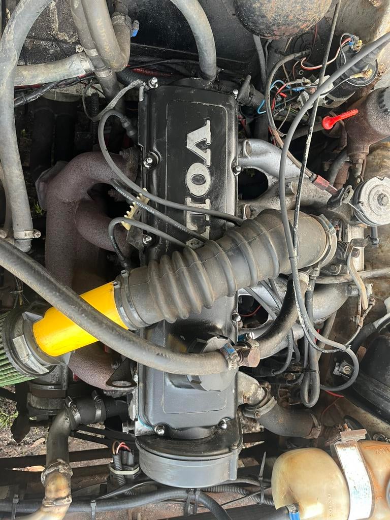 Volvo B230 k motor en lpg 70L tank, Auto-onderdelen, Ophalen, Gebruikt, Volvo