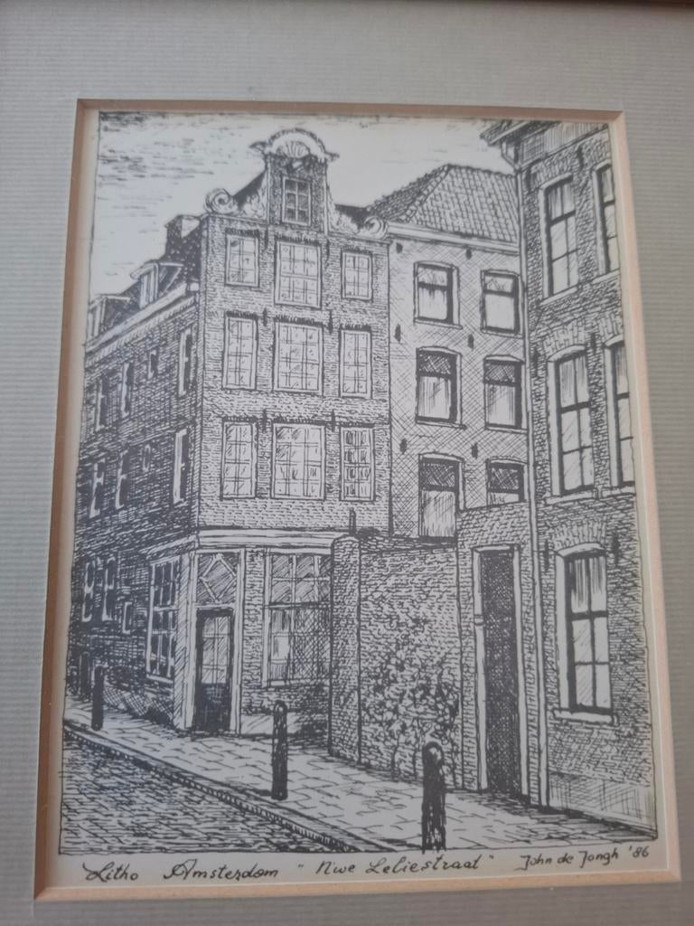 Litho John de Jongh, Antiek en Kunst, Ophalen