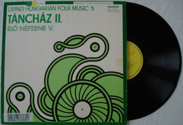 Living Hungarian Folk Music 5 - Tanchaz II., LP, Gebruikt, Inclusief insert, Balkan