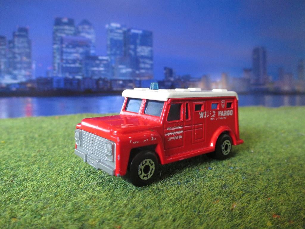 Armoured car 732-2031 - Matchbox MB68 1978 waardetransport, Ophalen of Verzenden, Gebruikt, Auto