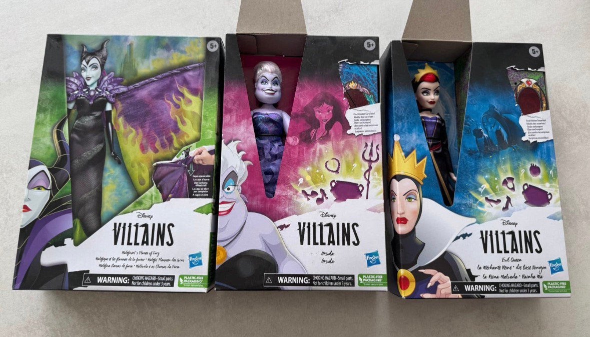 Disney villain poppen, Verzamelen, Ophalen of Verzenden, Sneeuwwitje of Doornroosje, Nieuw, Beeldje of Figuurtje