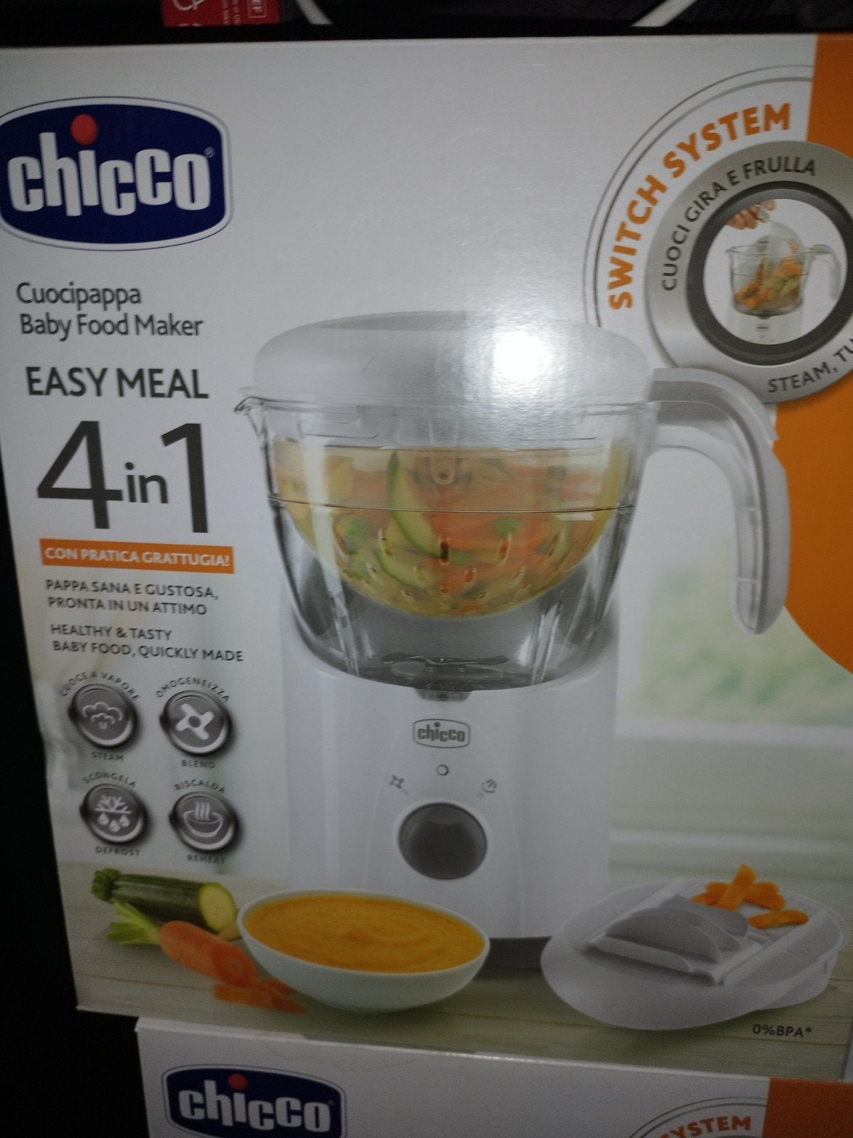Chicco Babyvoedingmaker Easy Meal 4-in-1 Nieuw in Doos, Overige merken, Nieuw, Ophalen of Verzenden, Babyvoedingmaker