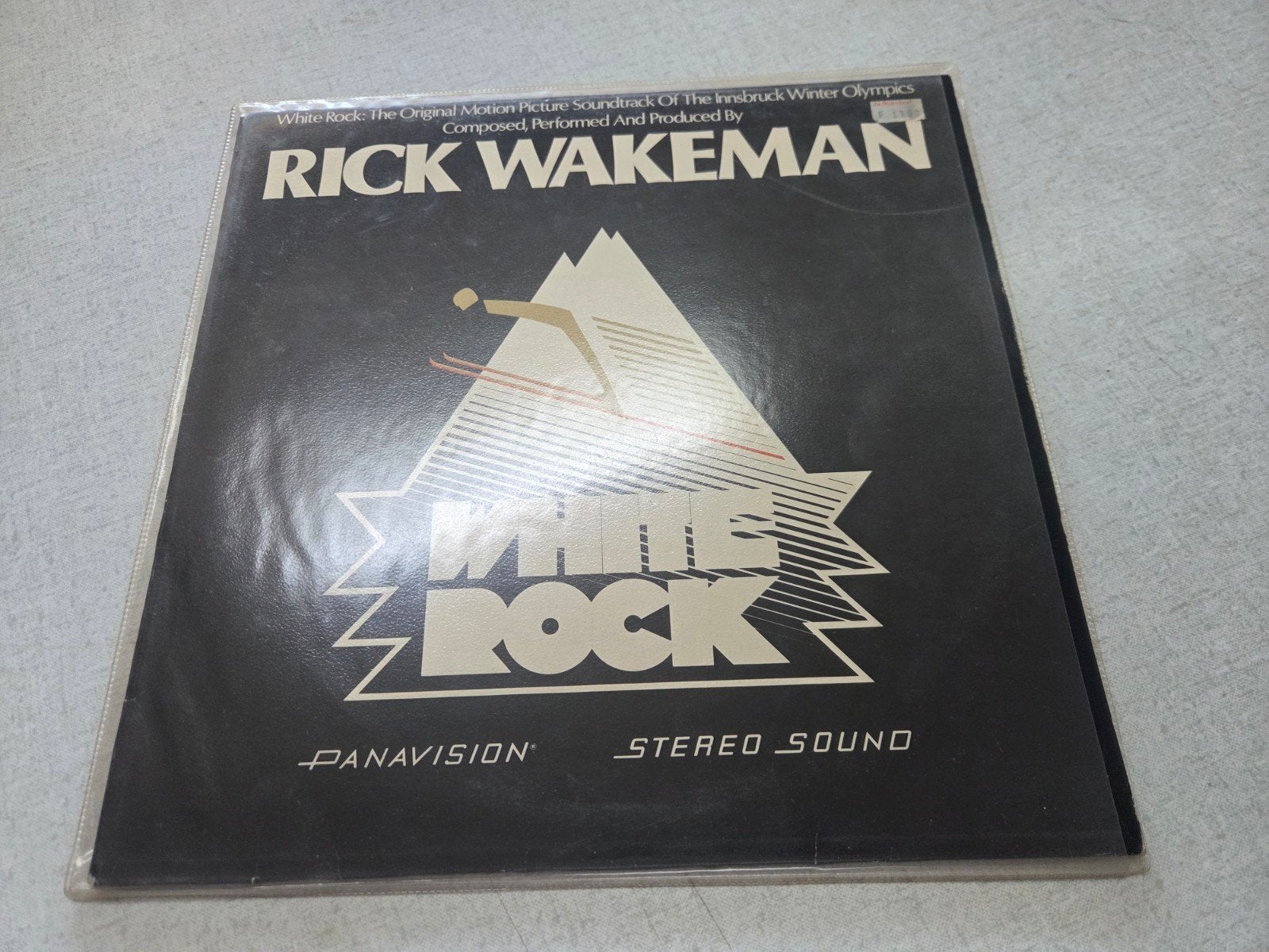 Rick Wakeman - White Rock LP (Soundtrack Winterspelen), LP, Gebruikt, Originele persing, Ophalen of Verzenden