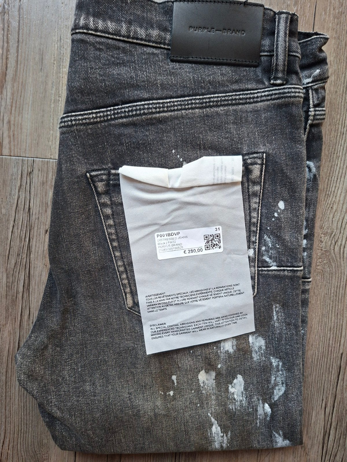 PURPLE-BRAND slimfit jeans W31 L32, PURPLE-BRAND, Nieuw, W32 (confectie 46) of kleiner, Ophalen of Verzenden