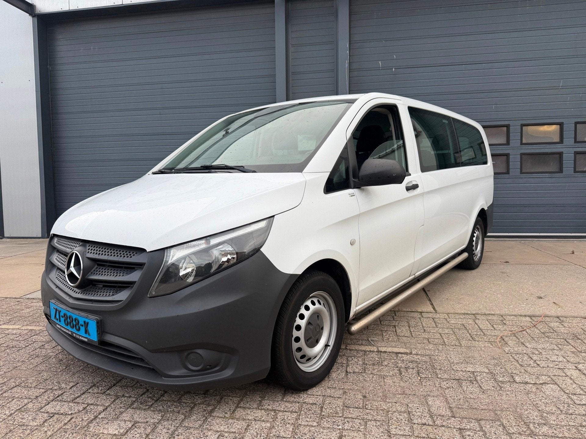 Mercedes-Benz Vito Tourer 114 CDI Pro Extra Lang, Auto's, Automaat, Gebruikt, 2000 kg, Wit