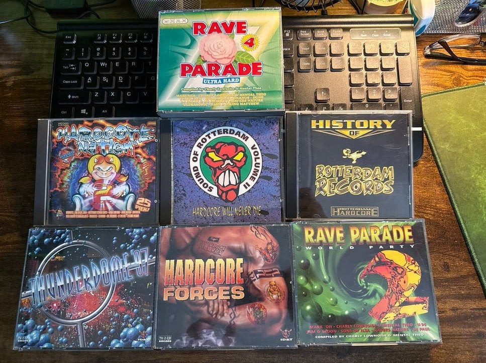 collectie Hardcore/Rave CD's - Thunderdome, Rave Parad, Gebruikt, Hardcore, Ophalen of Verzenden, Verzamelalbum