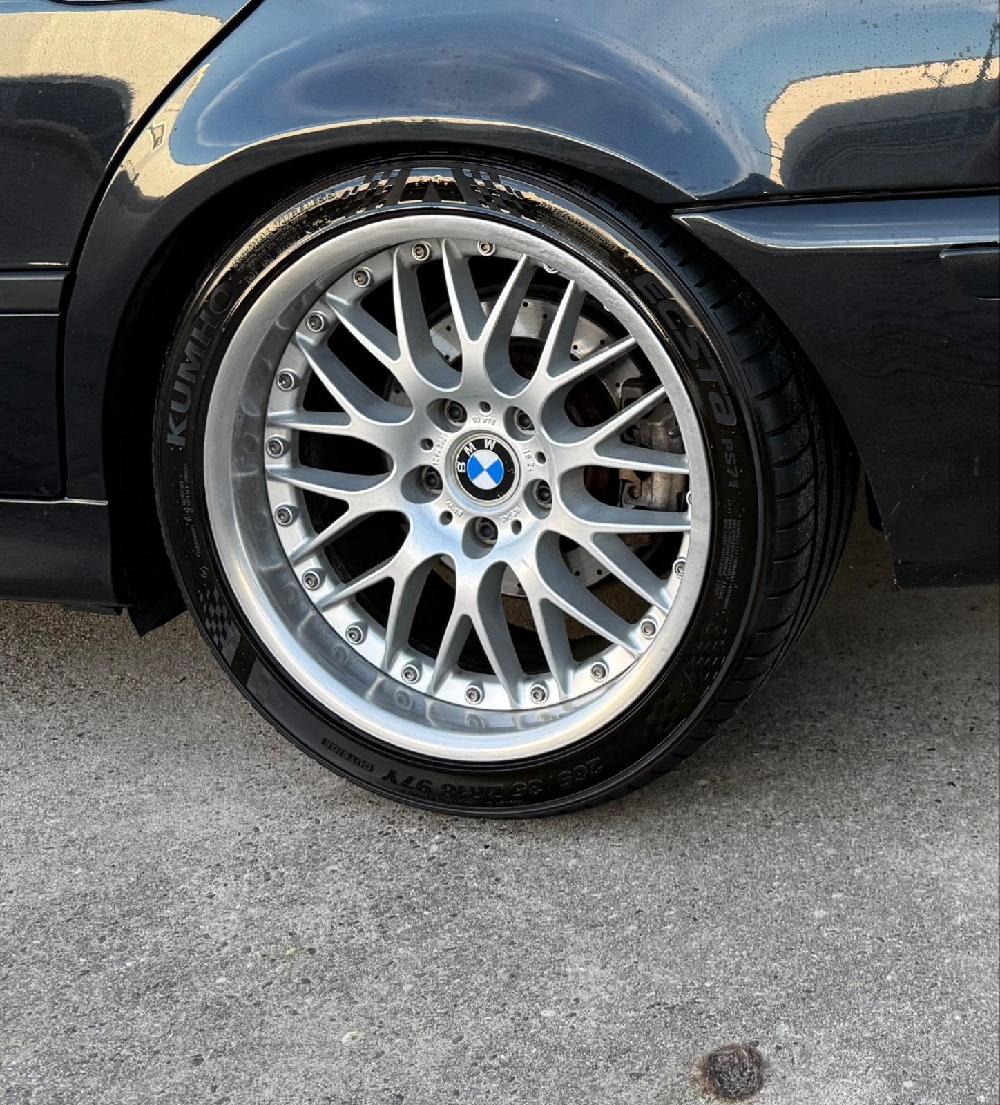 e39 18 inch 2 delige BBS RS 745/744 Breedset...5x120, Ophalen, Gebruikt, BMW