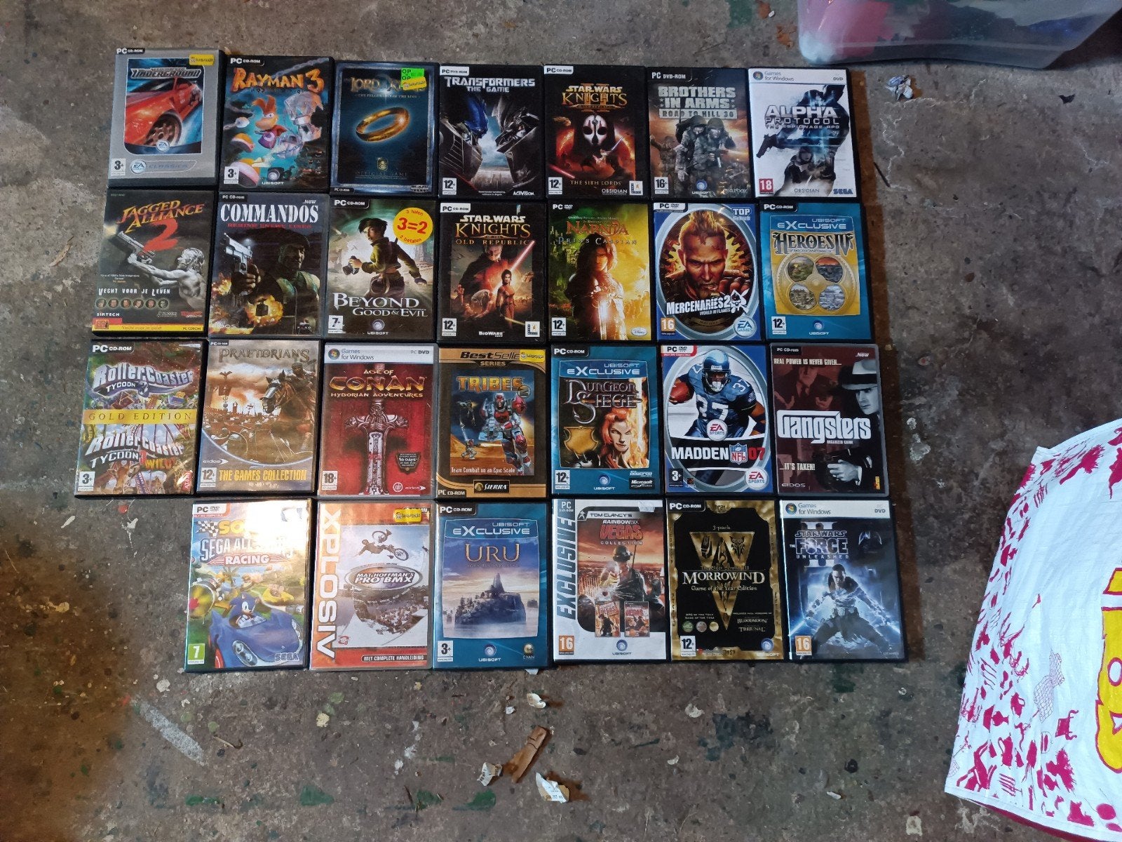 Grote collectie PC games - Diverse genres, Ophalen, Gebruikt, Overige genres, 1 speler