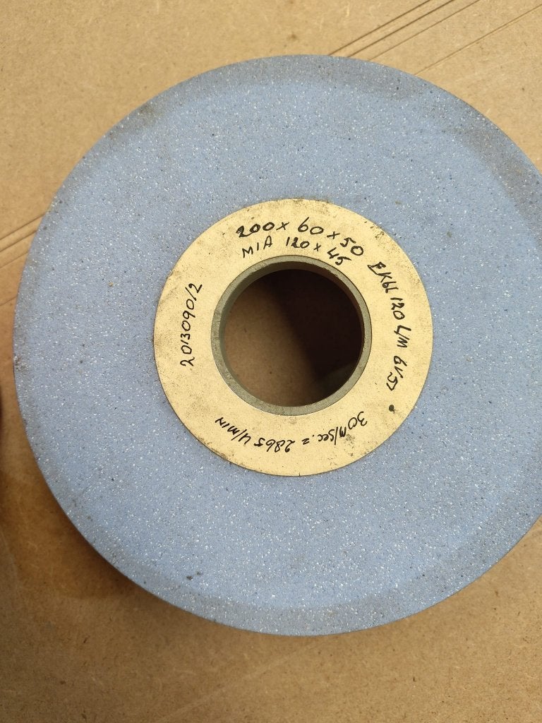 Keramische Slijpschijf 200 x 60 x 70 mm – Korrel 120 – Nieuw, Ophalen, Nieuw, Minder dan 700 watt, Haakse handslijpmachine