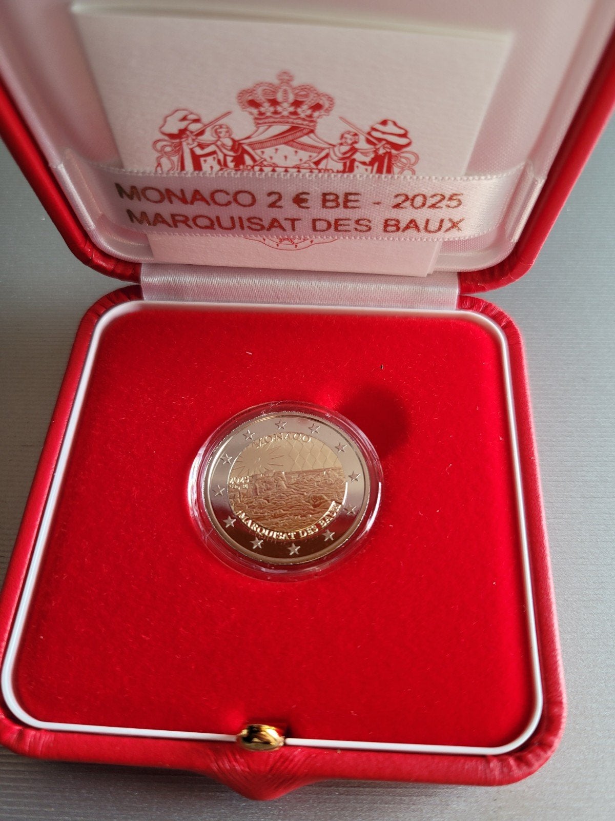 Monaco 2 euro 2025 marquisat des baux, Ophalen of Verzenden, Monaco, 2 euro