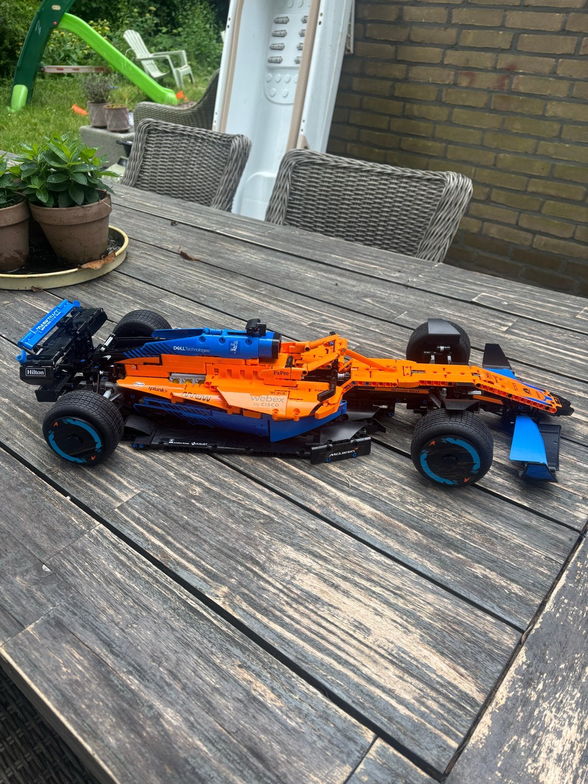 Lego Technic McLaren Formule 1 Raceauto met vitrine, Ophalen, Zo goed als nieuw, Overige merken