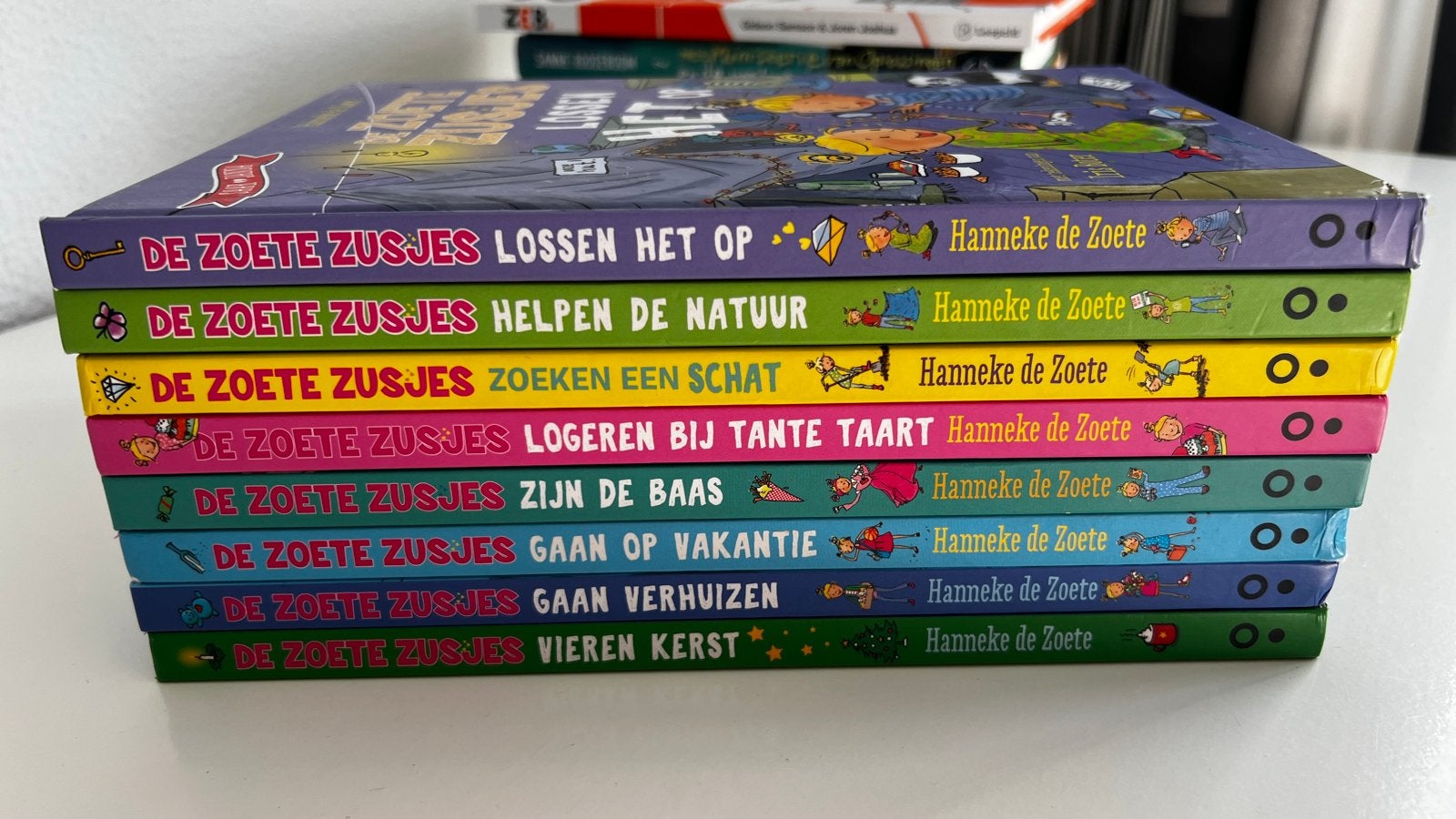 De Zoete Zusjes Boekenreeks - 8 delen, Ophalen of Verzenden, Zo goed als nieuw, Fictie