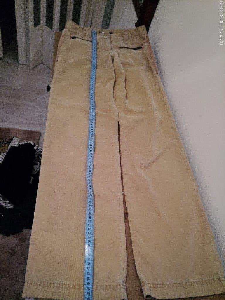 Marccain beige ribbroek m, Maat 38/40 (M), Beige, Ophalen of Verzenden, Zo goed als nieuw