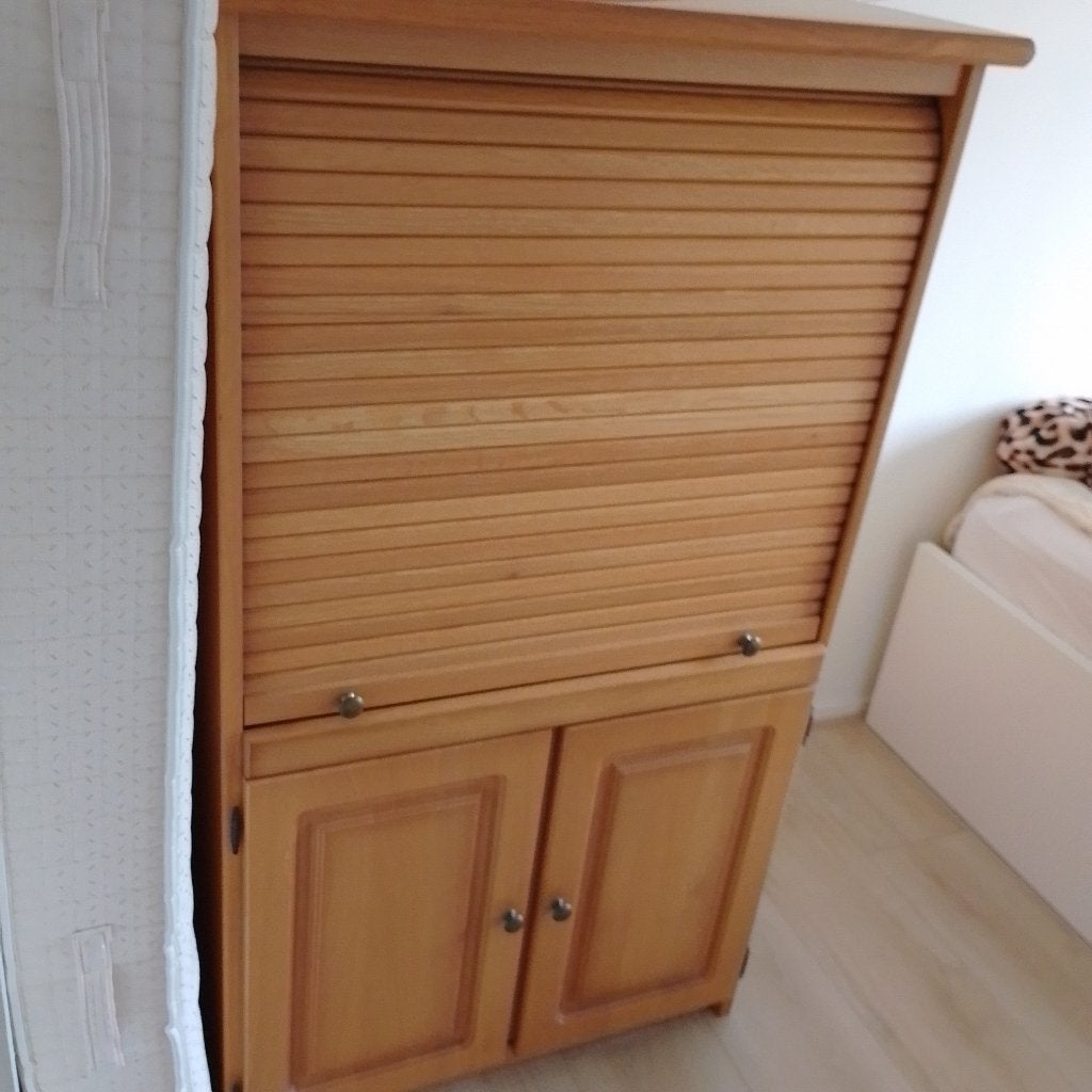Kast, Ophalen, Gebruikt, 100 tot 150 cm, Eikenhout