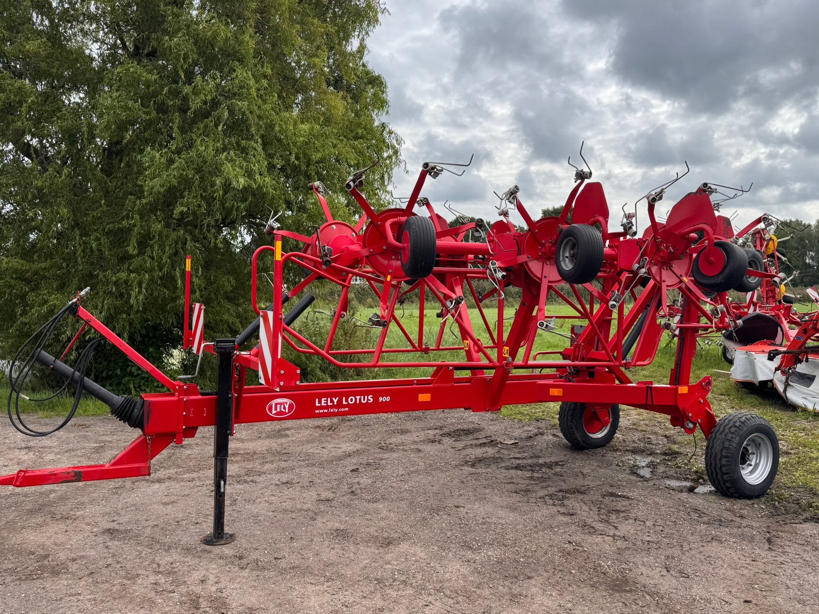 Lely lotus 900, Ophalen, Veehouderij, Weidebouw, Lely