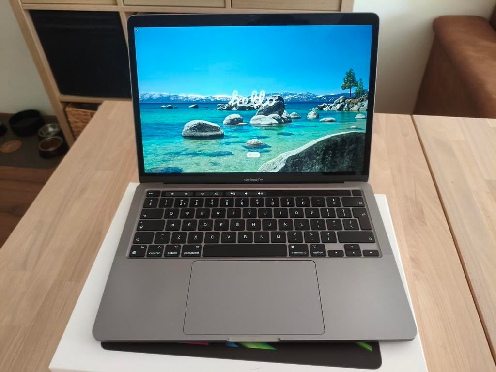 MacBook Pro 13 inch 2022 - M2, 16GB RAM, 512GB, MacBook Pro, Gebruikt, Qwerty, 13 inch