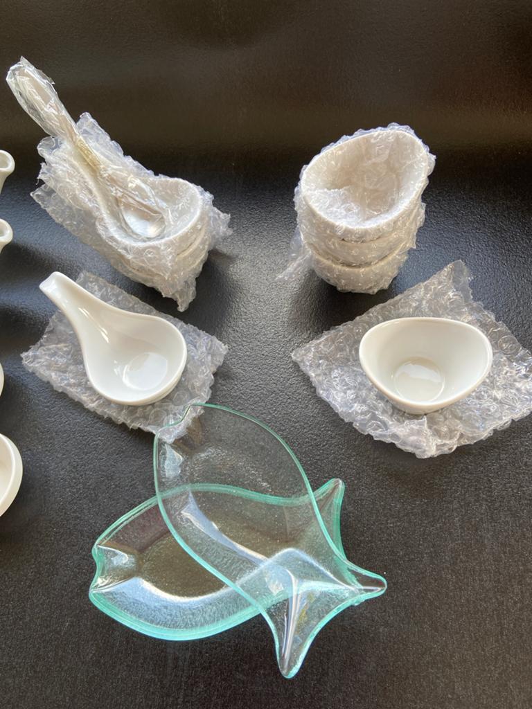 Amuse schaaltjes en sauskommetjes Royal Houseware & glas, Ophalen of Verzenden, Zo goed als nieuw, Porselein, Overige typen