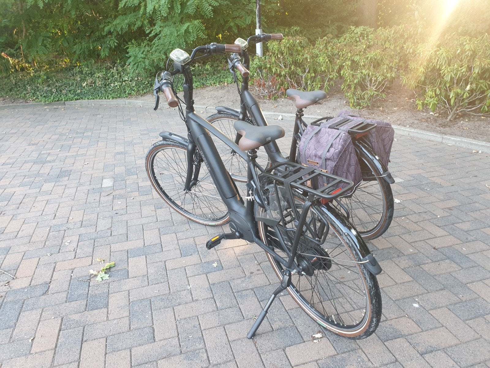 Gazelle grenoble c8 + HMB elektrische fiets met Bosch motor, Ophalen, Zo goed als nieuw, 51 tot 55 cm, 50 km per accu of meer