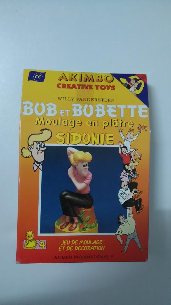 Suske en Wiske akimbo figuren gieten setje Sidonia beeldje, Ophalen of Verzenden, Suske en Wiske, Gebruikt, Beeldje of Figuurtje