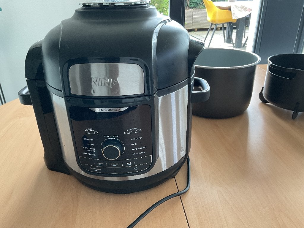 Ninja airfryer multi Cooper  7.5 l, Witgoed en Apparatuur, Ophalen, Gebruikt, Airfryer, 750 t/m 999 gram