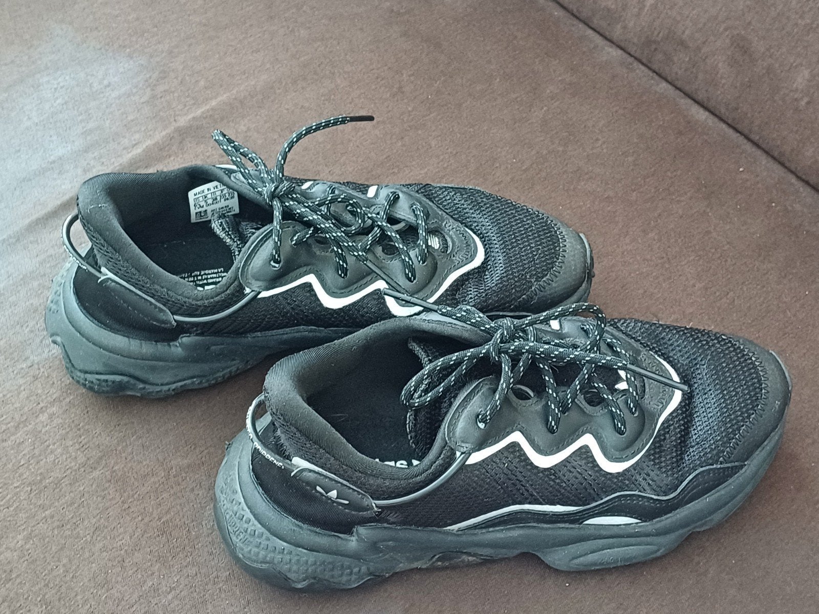 Adidas Ozweego sneakers zwart maat 38, Ophalen, Adidas, Zwart, Sneakers of Gympen