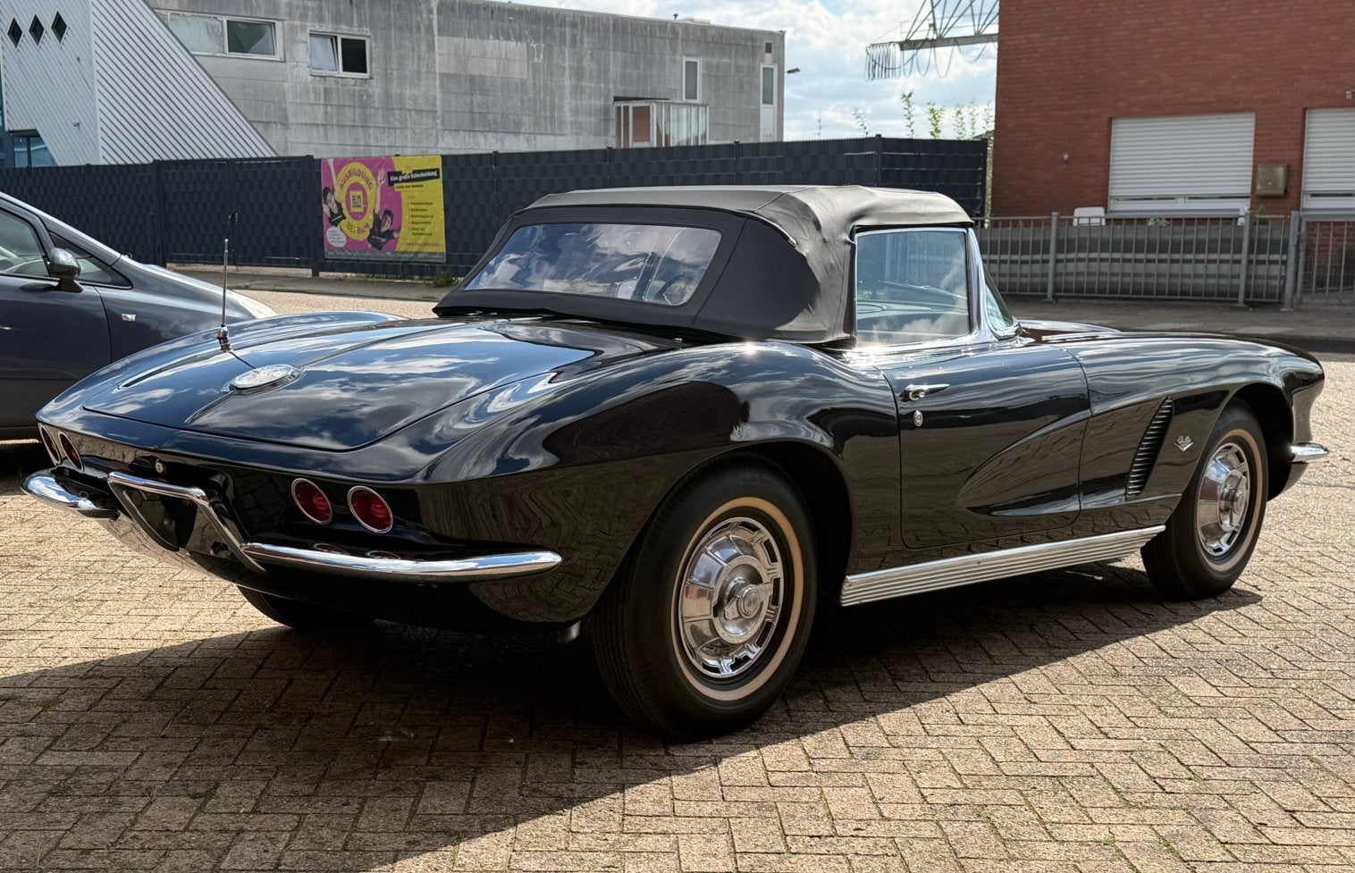 Corvette C1 Tuxedo Black Convertible 1962, foto 5
