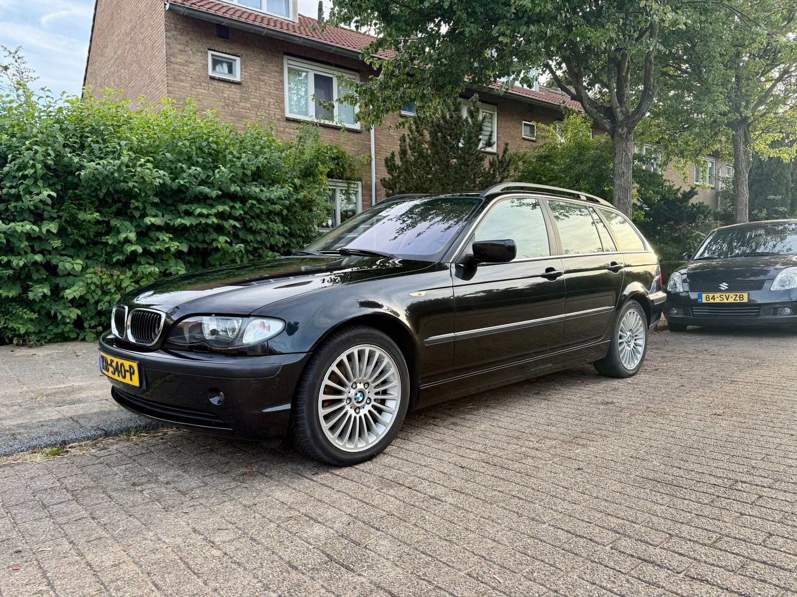 BMW 325xi (E46) – 2002, motorrevisie project voor liefhebber, Auto's, Automaat, Beige, Zwart, Leder