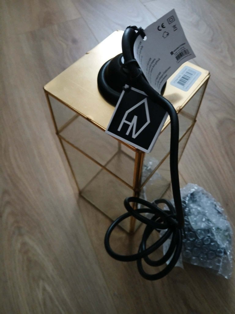 NIEUW! stijlvolle / retro hanglamp, Ophalen of Verzenden, Nieuw, Overige materialen