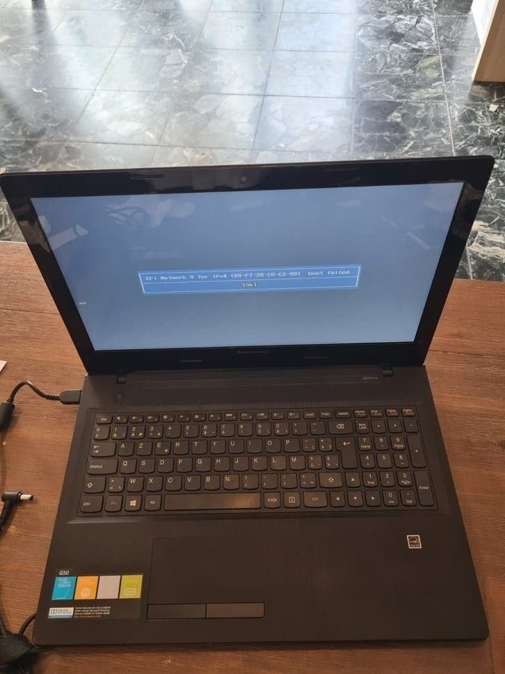 Lenovo G50-45 laptop - werking onbekend, zonder onderdelen, Computers en Software, Windows Laptops, Niet werkend, 15 inch, Onbekend