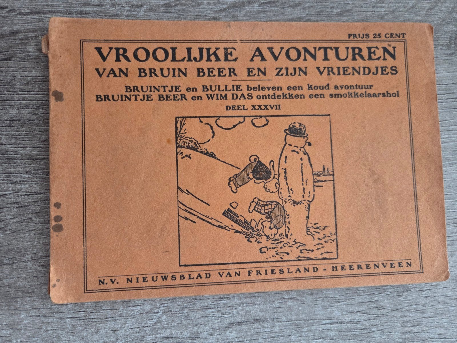 Vrolijke Avonturen van Bruin Beer en zijn Vriendjes, Ophalen of Verzenden, Gelezen, Onbekend, Fictie algemeen