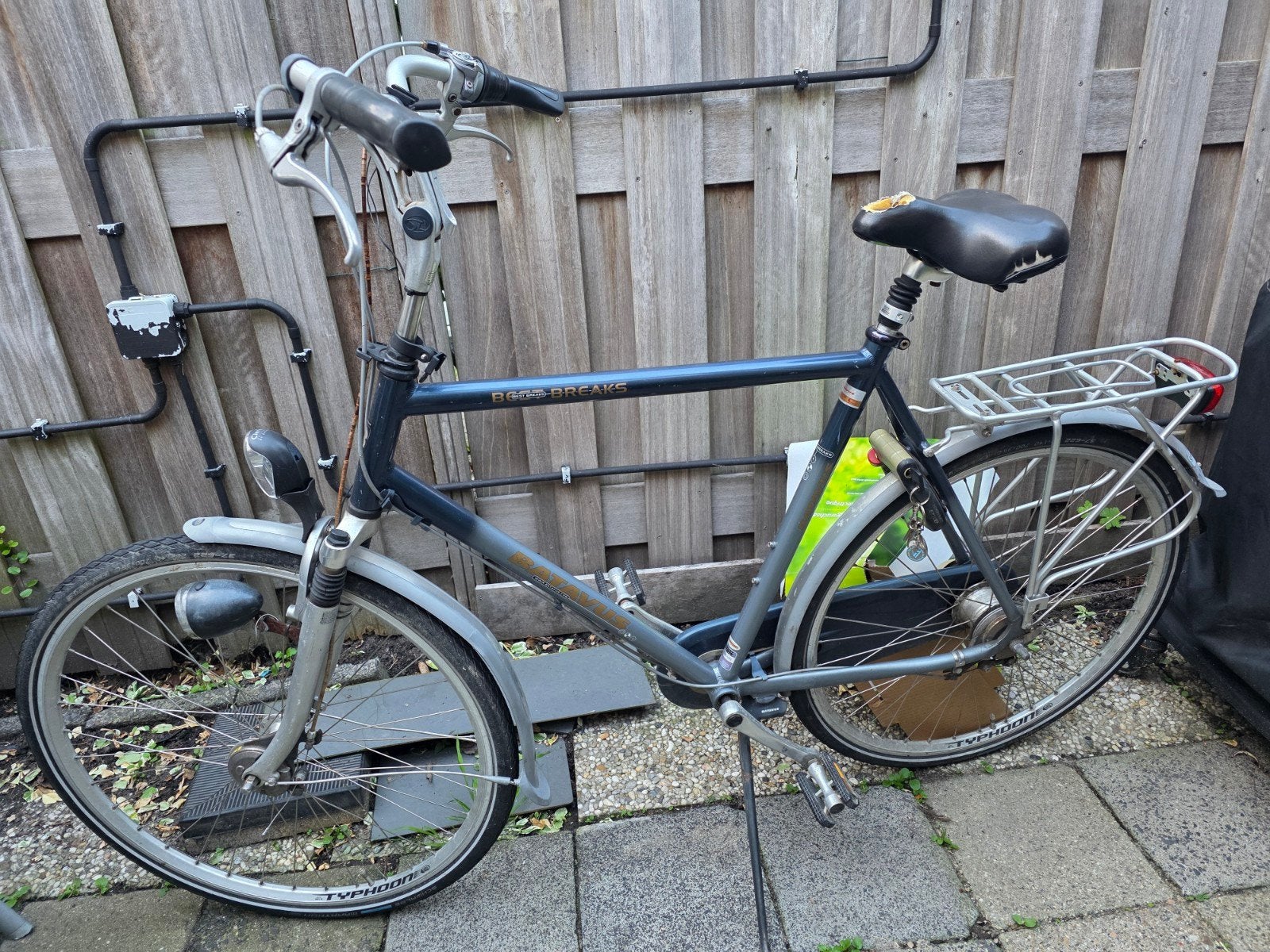 Herenfiets Batavus 61 inch - 7 versnellingen, Ophalen, Gebruikt, Versnellingen, Batavus