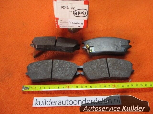 Remblokken voorzijde Honda Prelude III FTE   45022SF0000, Honda, -, -, Nieuw
