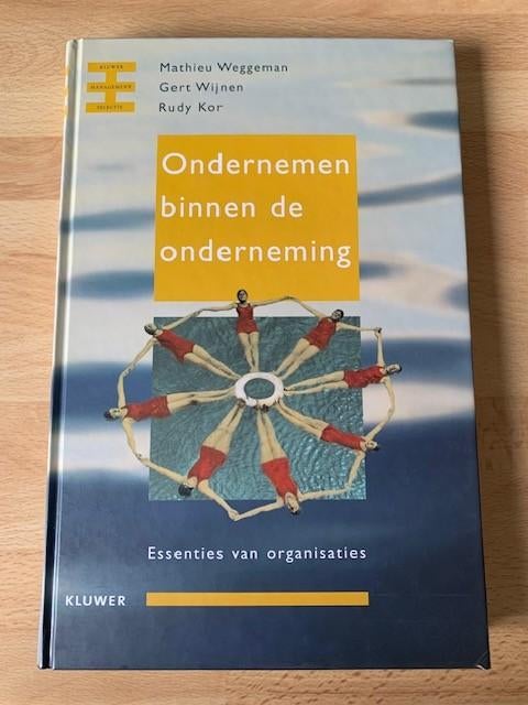 Weggeman: Ondernemen binnen de onderneming, Ophalen of Verzenden, Nieuw, Management