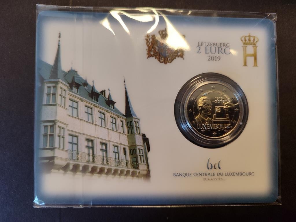 Luxemburg 2 euro 2019 BU Kiesrecht Coincard, Postzegels en Munten, Munten | Europa | Euromunten, Ophalen of Verzenden, Luxemburg